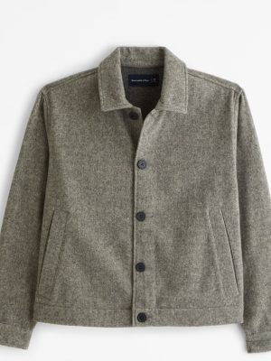Bestseller Wool-Blend Shirt Jacket